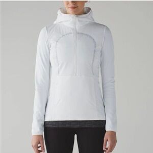Lululemon Run For The Cold Jacket Half Zip Light Puffer Size 8